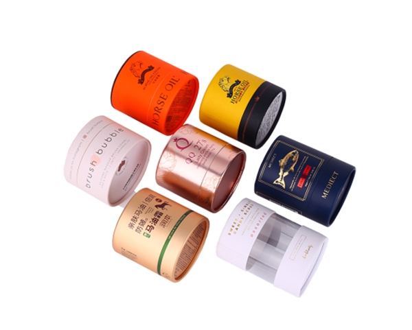 圓形（xíng）紙罐（guàn）包裝盒 富婆（pó）膏護膚品麵霜（shuāng）香薰精油紙罐包裝圓形馬油紙筒